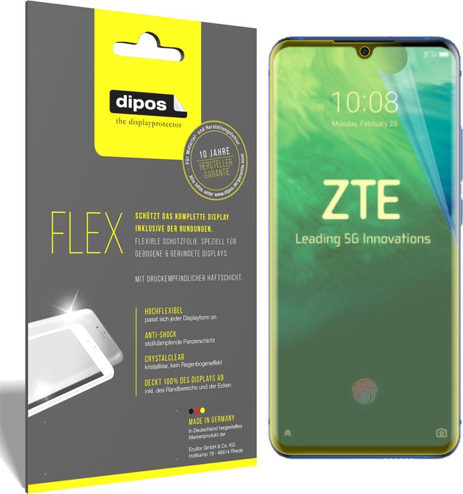 Actual product image Dipos Screen Protector Full-Cover 3D (3 pcs., ZTE Axon 10s Pro 5G)