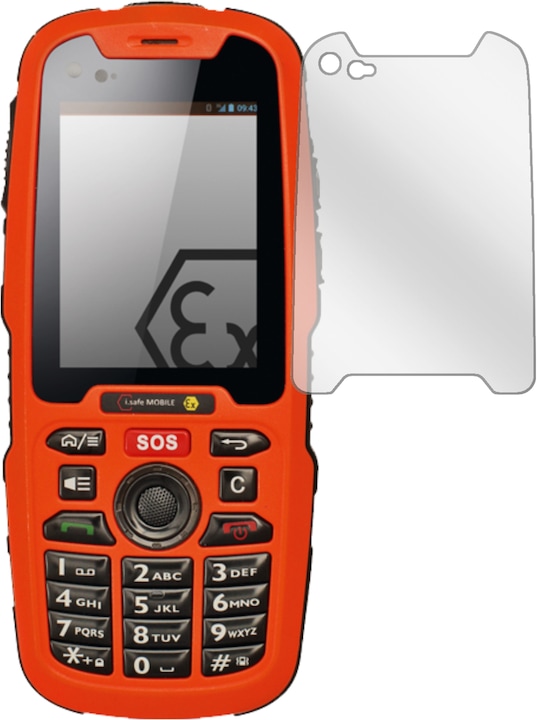 Produktbild Dipos Displayschutzfolie Crystalclear (6 Stück, i.safe Mobile IS320.1)