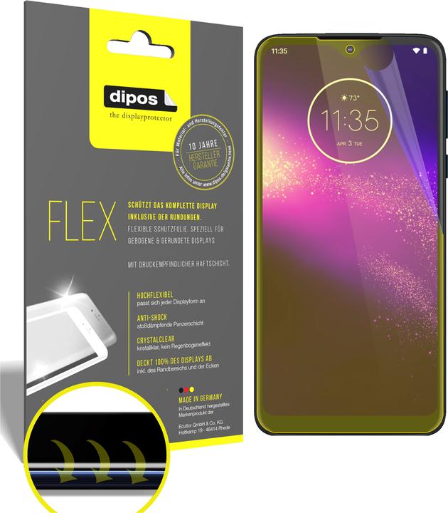 Actual product image Dipos Screen Protector Full-Cover 3D (3 pcs., Motorola One Macro)