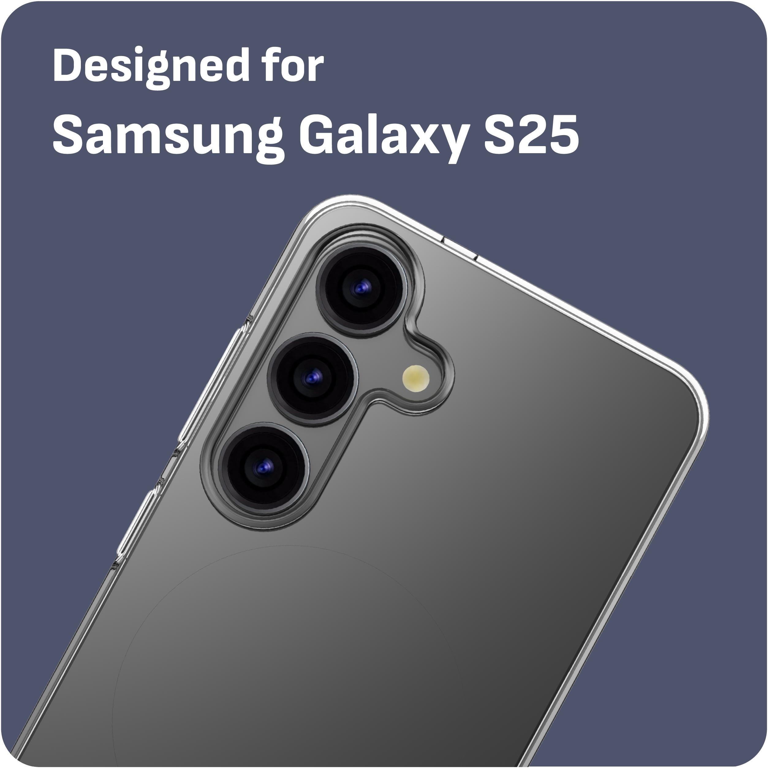 Thumbnail - Cazy Soft TPU Schutzhülle (Samsung Galaxy S25), Smartphone Hülle, Transparent