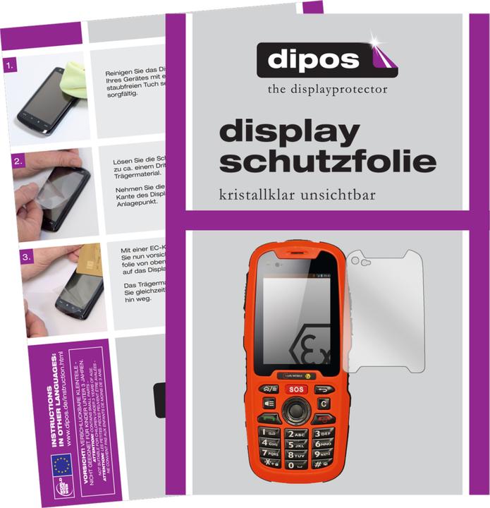 Actual product image Dipos Screen Protector Crystalclear (6 pcs., i.safe Mobile IS320.1)