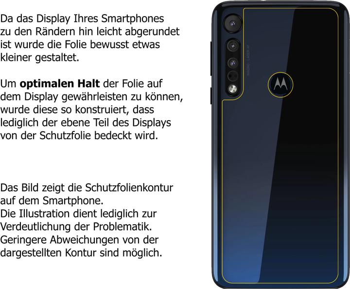 Produktbild Dipos Displayschutz Anti-Shock (2 Stk., Motorola One Macro)