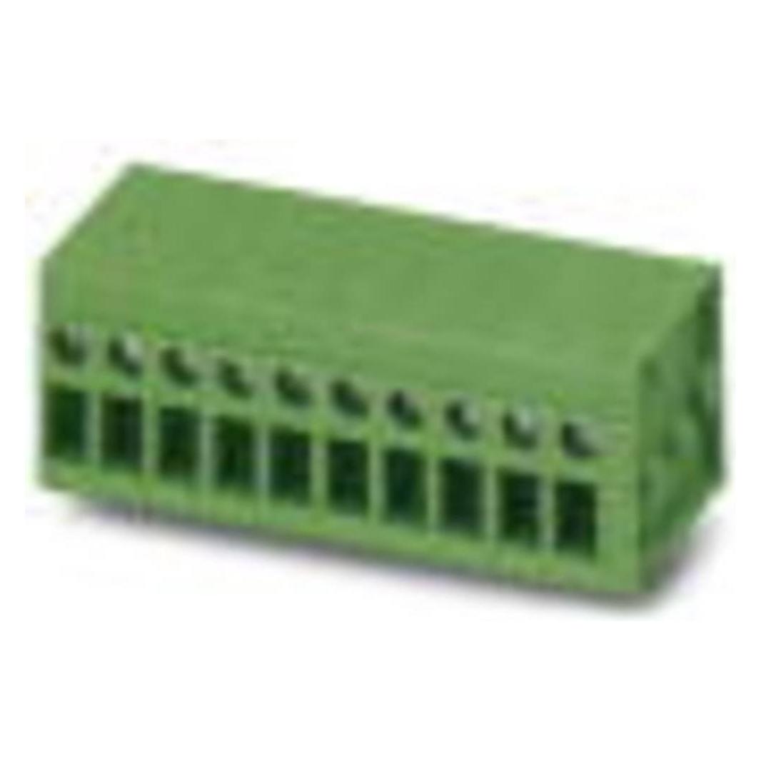 Phoenix Contact FRONT 2,5-H/SA 5/ 4 Schroefklemmenblok 2,50 mm² Aantal polen 4 20 stuks., Kabels + Stekkers, Groen
