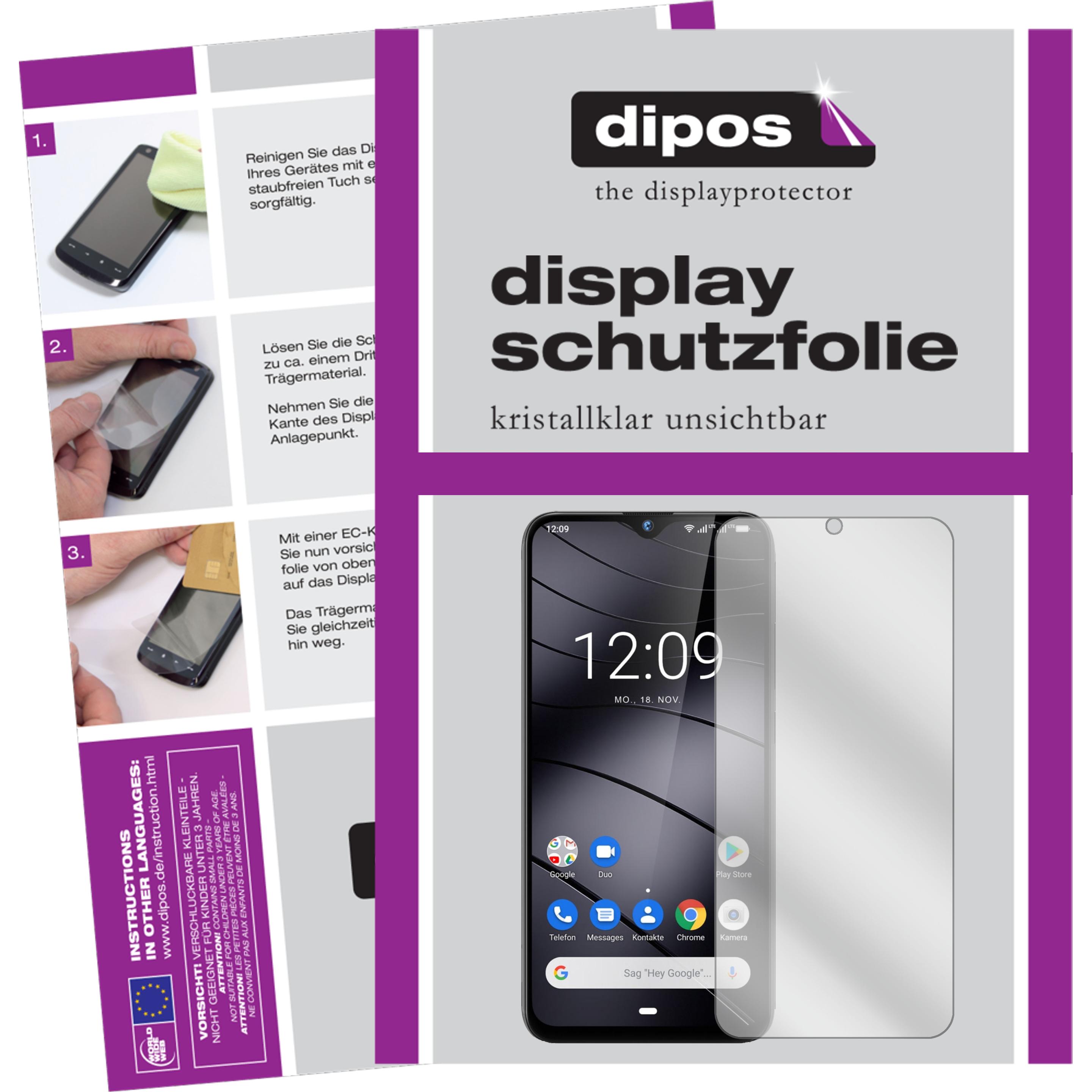 Dipos Displayschutzfolie Crystalclear (5 Stück, Gigaset GS290), Smartphone Schutzfolie, Transparent