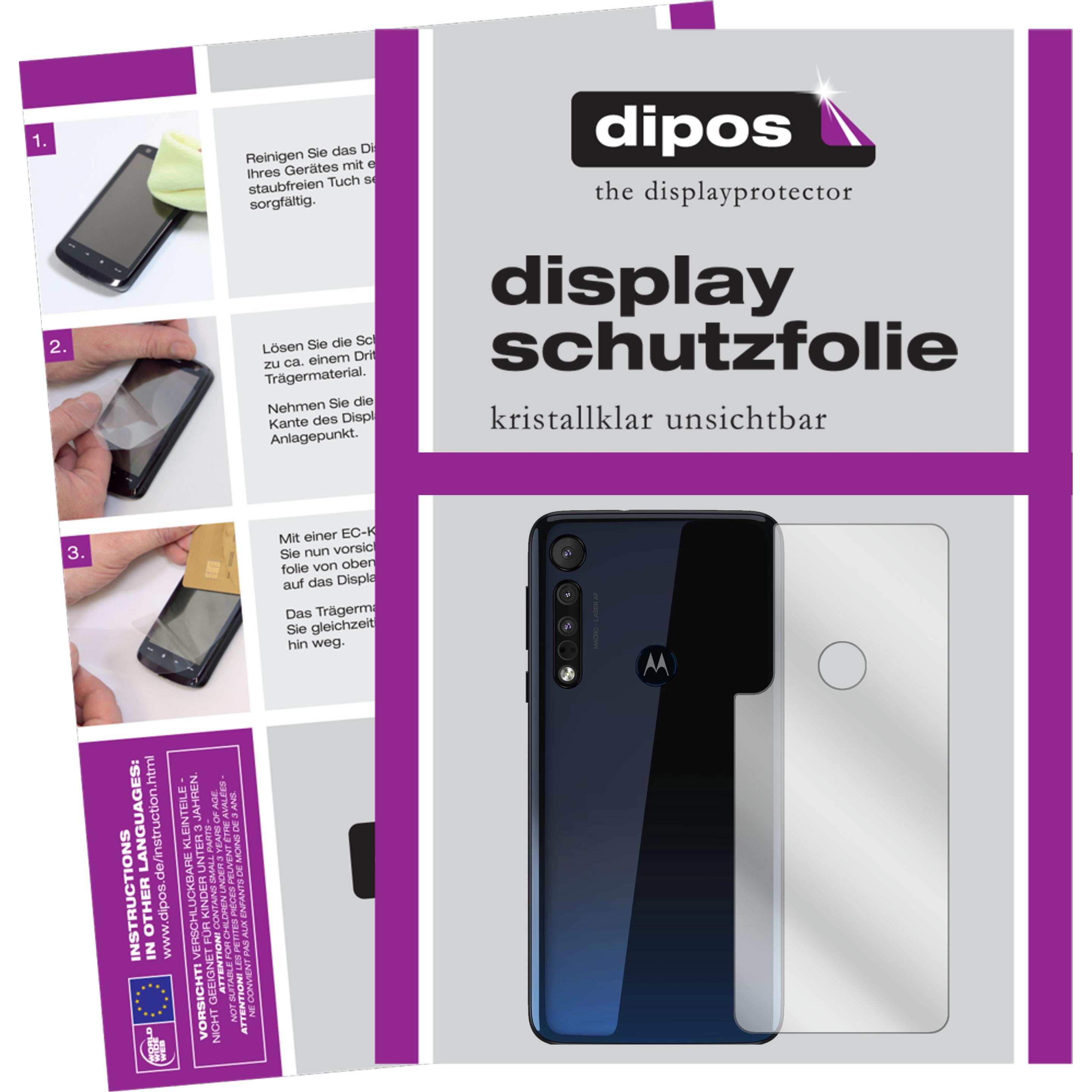 Thumbnail - Dipos Displayschutzfolie Crystalclear (1 Stück, Motorola One Macro), Smartphone Schutzfolie, Transparent