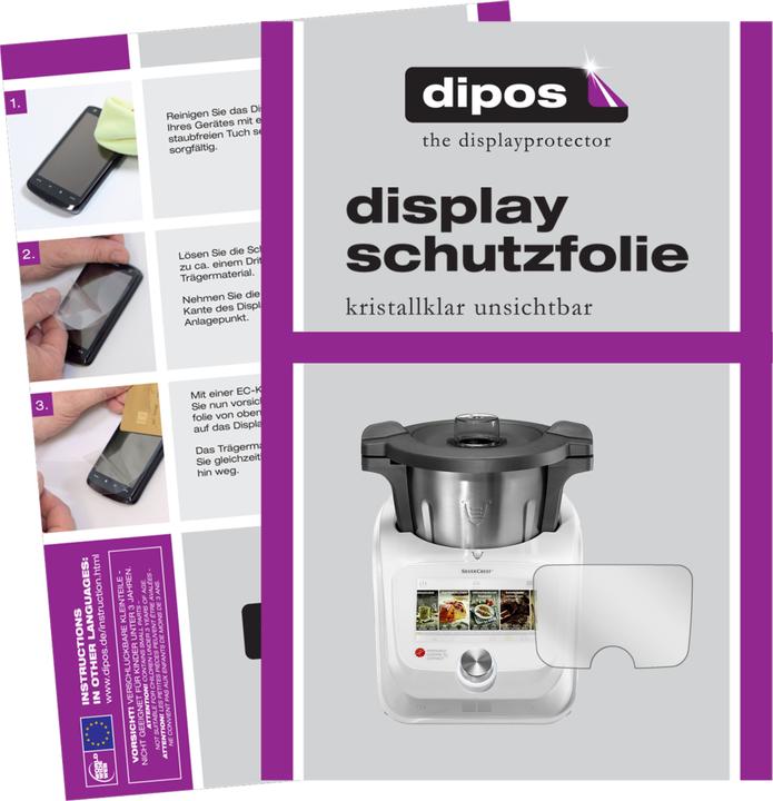 Actual product image Dipos Screen Protector Crystalclear (2 pcs., Monsieur Cuisine Connect)