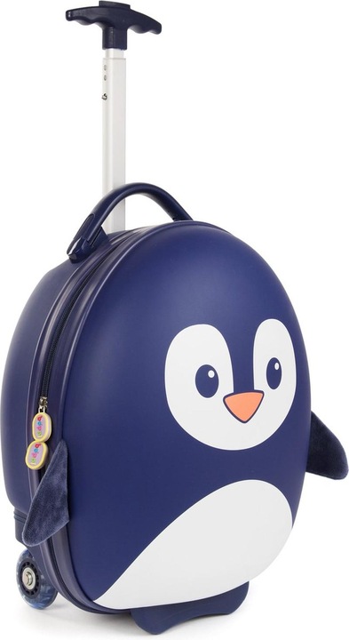 Actual product image Boppi Children's trolley - Pinguene (blue) - Hand luggage - Lightweight - Durable hard case - 17l - Childr
