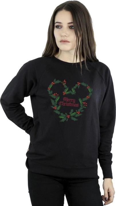 Immagine prodotto Disney Mickey Mouse Merry Christmas Holly Felpa Donna (XL)