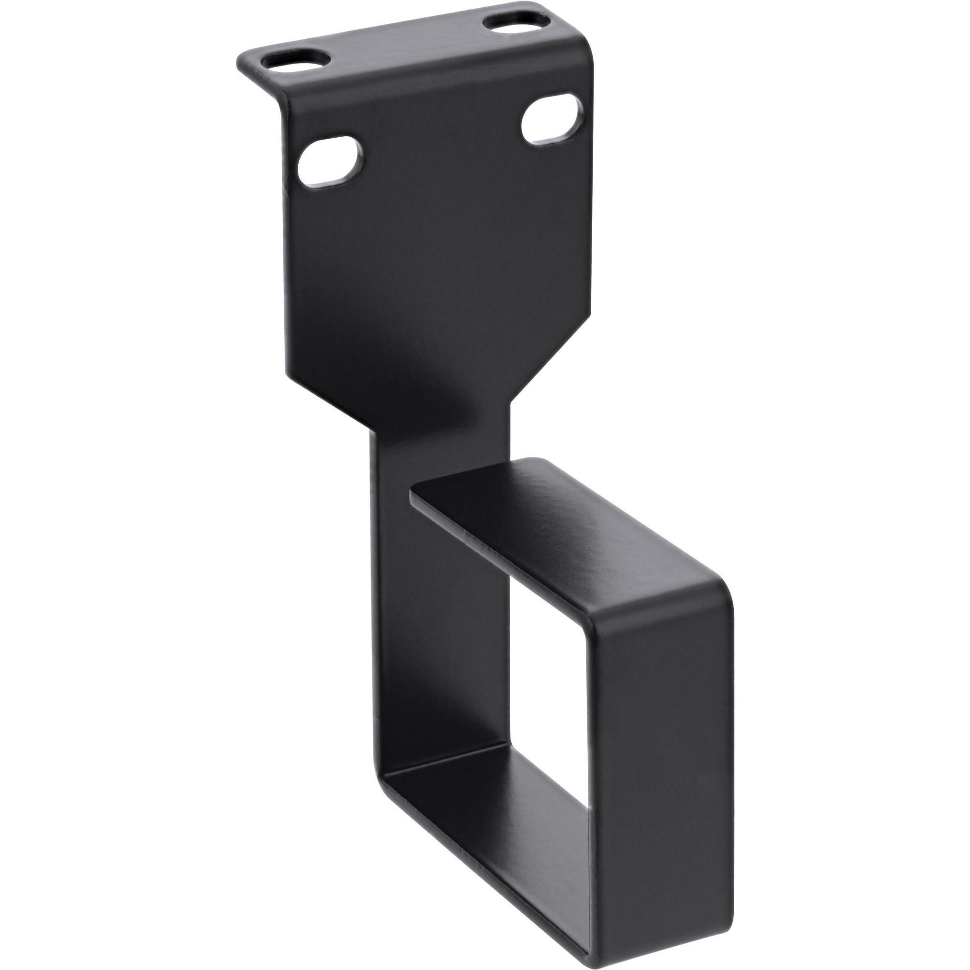 InLine Kabelbügel, Metall, 50x60mm schwarz, Serverschrank Zubehör, Schwarz