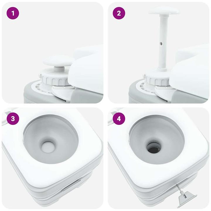 Produktbild vidaXL Camping-Toilette