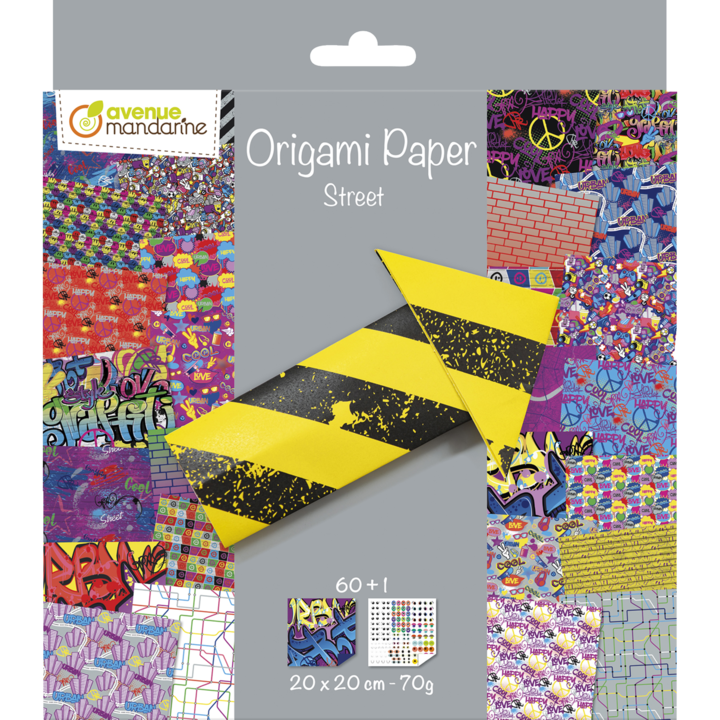Actual product image Avenue Mandarine Origami Paper Street Art (70 g/m², 60 x)