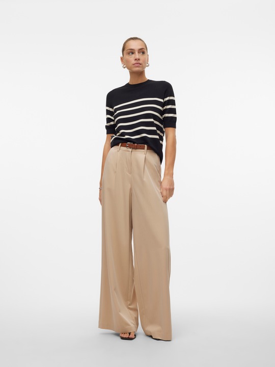 Image du produit Vero Moda Vmsaba Plain Ss O-Neck Pullover Ga Noos (XS)