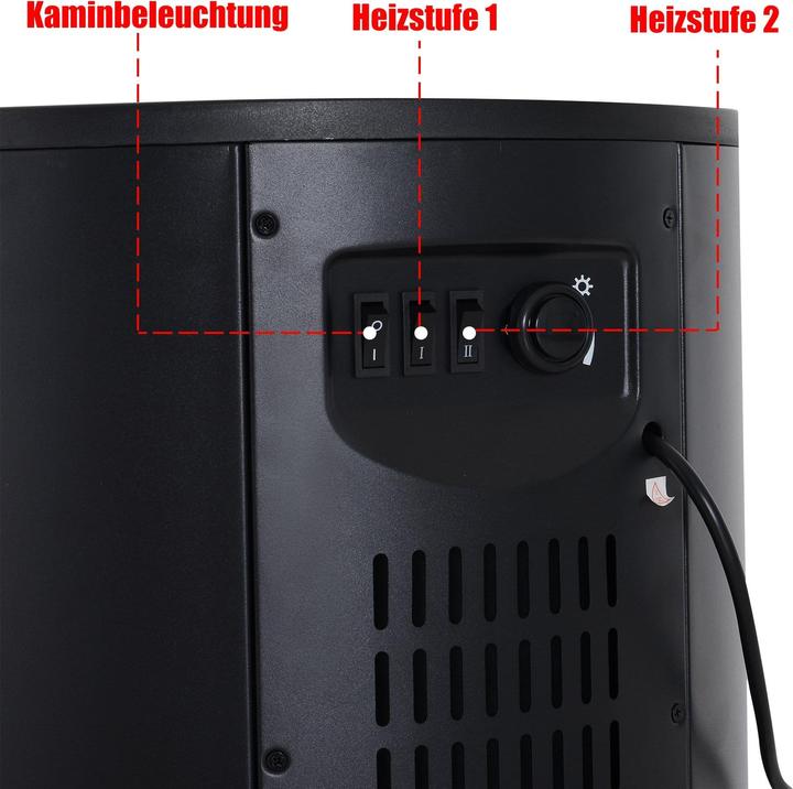 Produktbild Jamb Elektrokamin (Ø 41 x 64.5 cm)