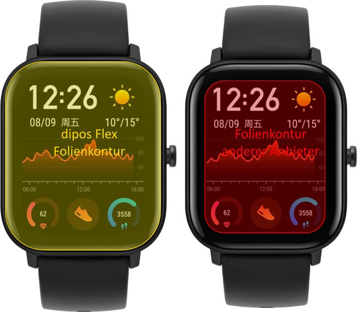 Image du produit Dipos Film de Protection d’écran Full-Cover 3D (Amazfit GTS)