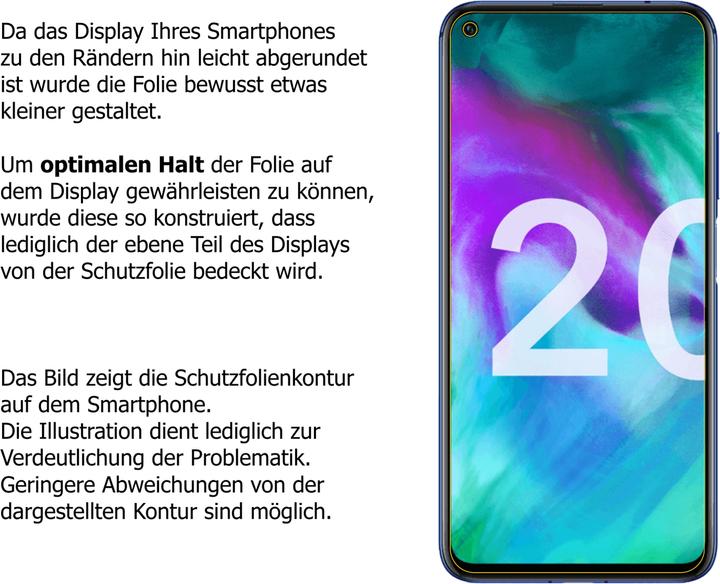 Actual product image Dipos Screen Protector Crystalclear (6 pcs., Honor 20s)