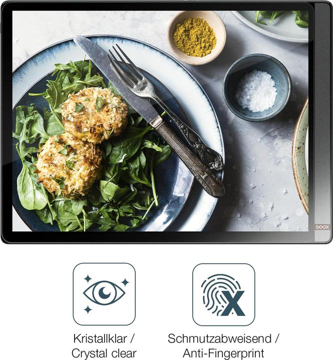 Actual product image Dipos Anti-Shock Screen Protector Clear (Onyx Boox Tab X C)