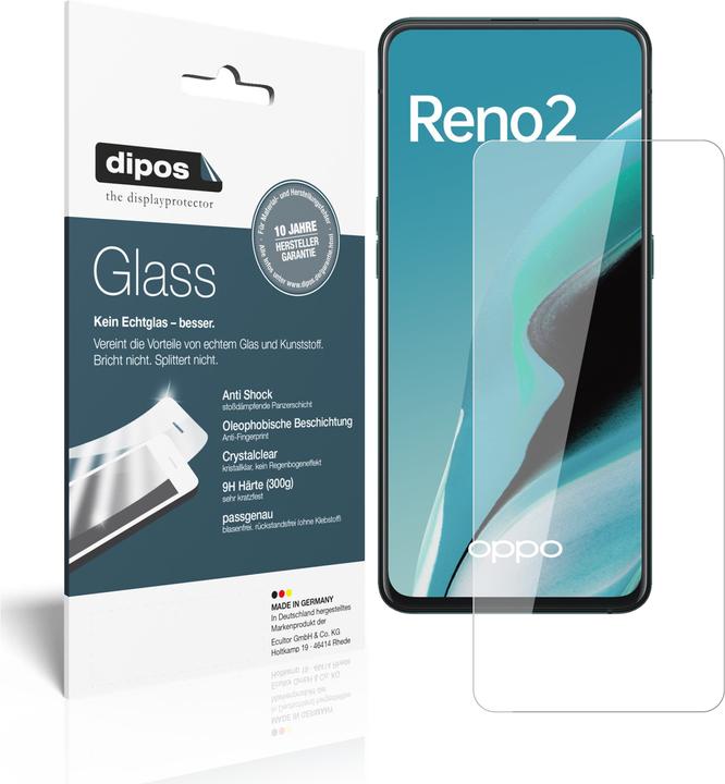 dipos I 2X Pellicola Protettiva Compatibile con Oppo Reno5