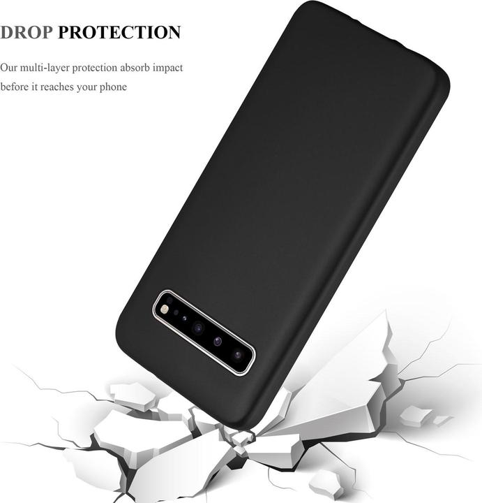 Actual product image Cadorabo TPU Matt Metallic Cover (Samsung Galaxy S10 5G)