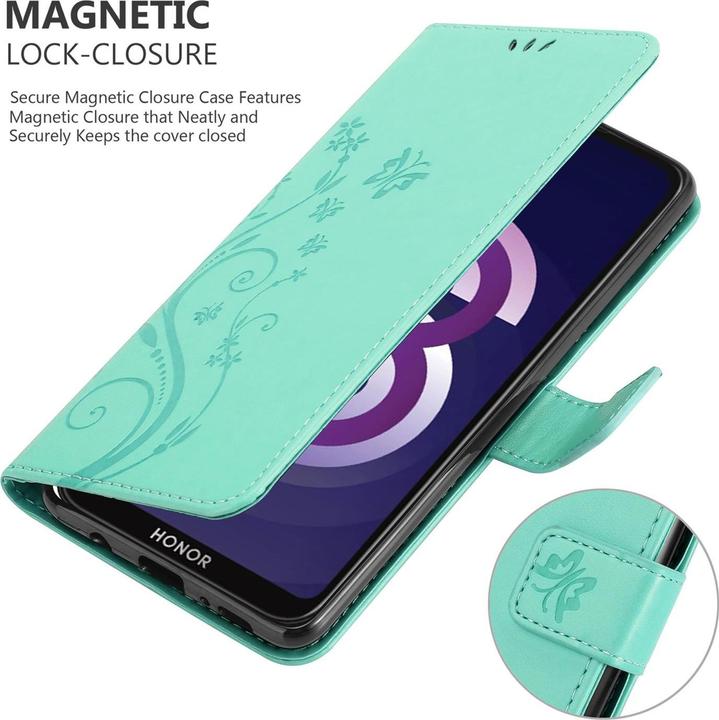 Immagine prodotto Cadorabo Copertina del libro di fiori (Huawei Y5 (2019), Onore 8s)