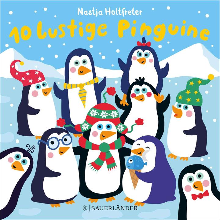 Image du produit 10 lustige Pinguine (Allemand, Nastja Holtfreter, 2019)