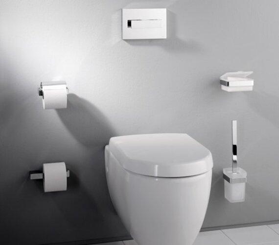 Actual product image Emco Toilet brush set Loft black 051513300