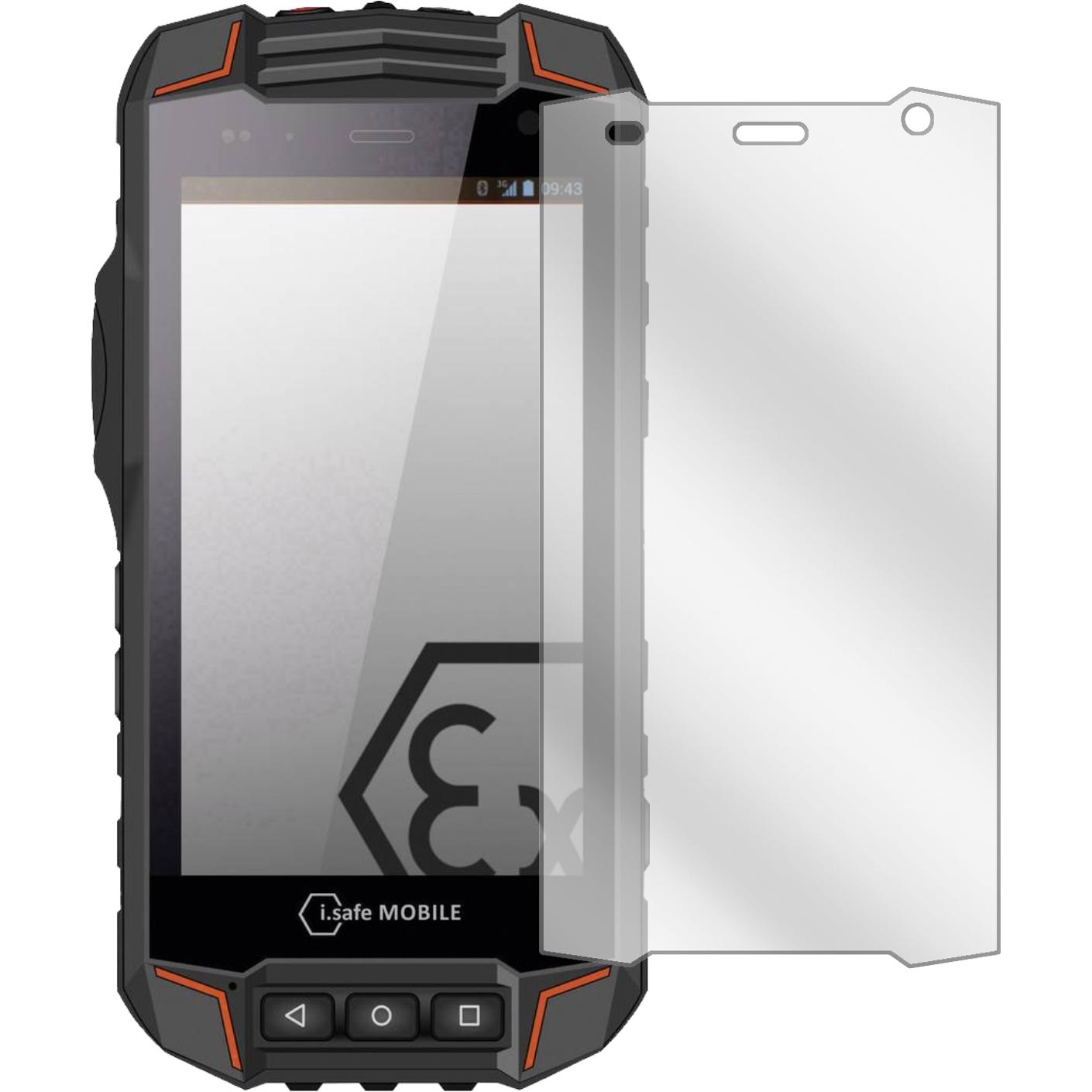 Thumbnail - Dipos Displayschutzfolie Crystalclear (2 Stück, i.safe Mobile IS520.1), Smartphone Schutzfolie, Transparent