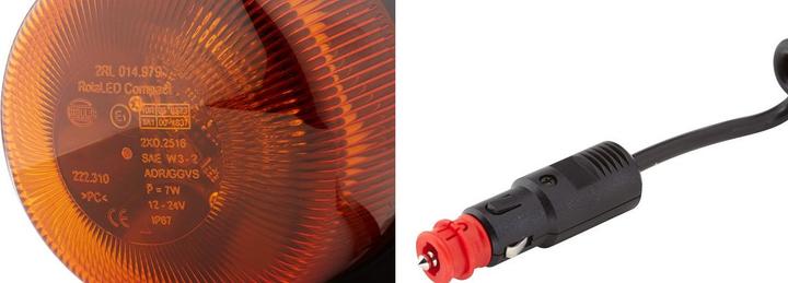 Actual product image Hella Rotating beacon LED for JOHN DEERE