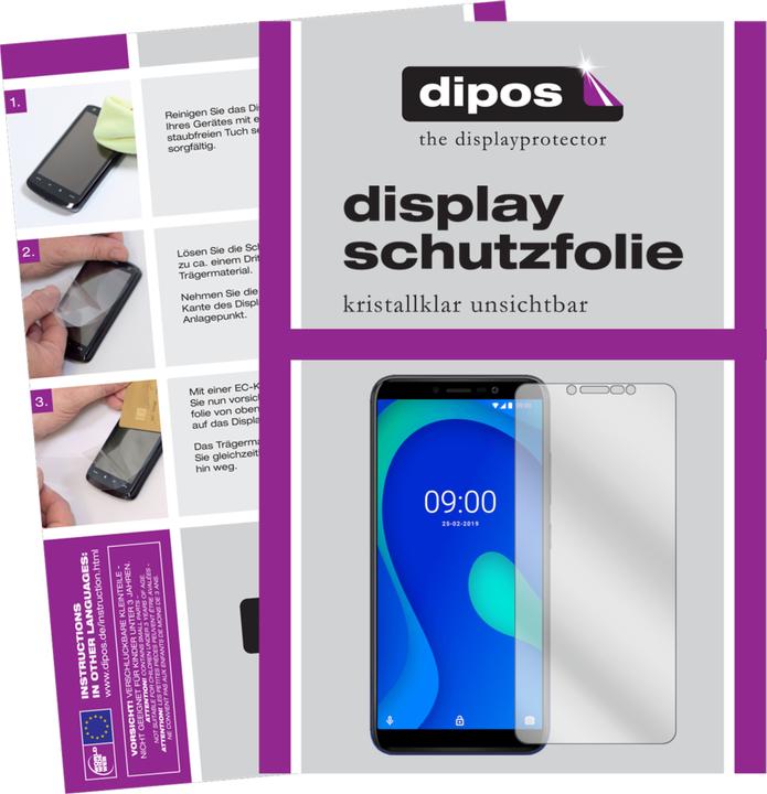 Actual product image Dipos Screen Protector Crystalclear (Wiko Y80)