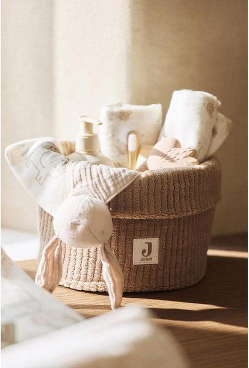 Image du produit Jollein Pflegekörbchen Cloudy Rib Milky Coffee