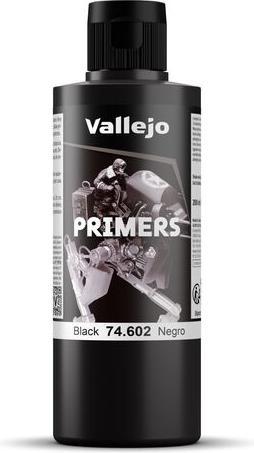 Actual product image Vallejo Surface Primer - Black 200ml (74.602)
