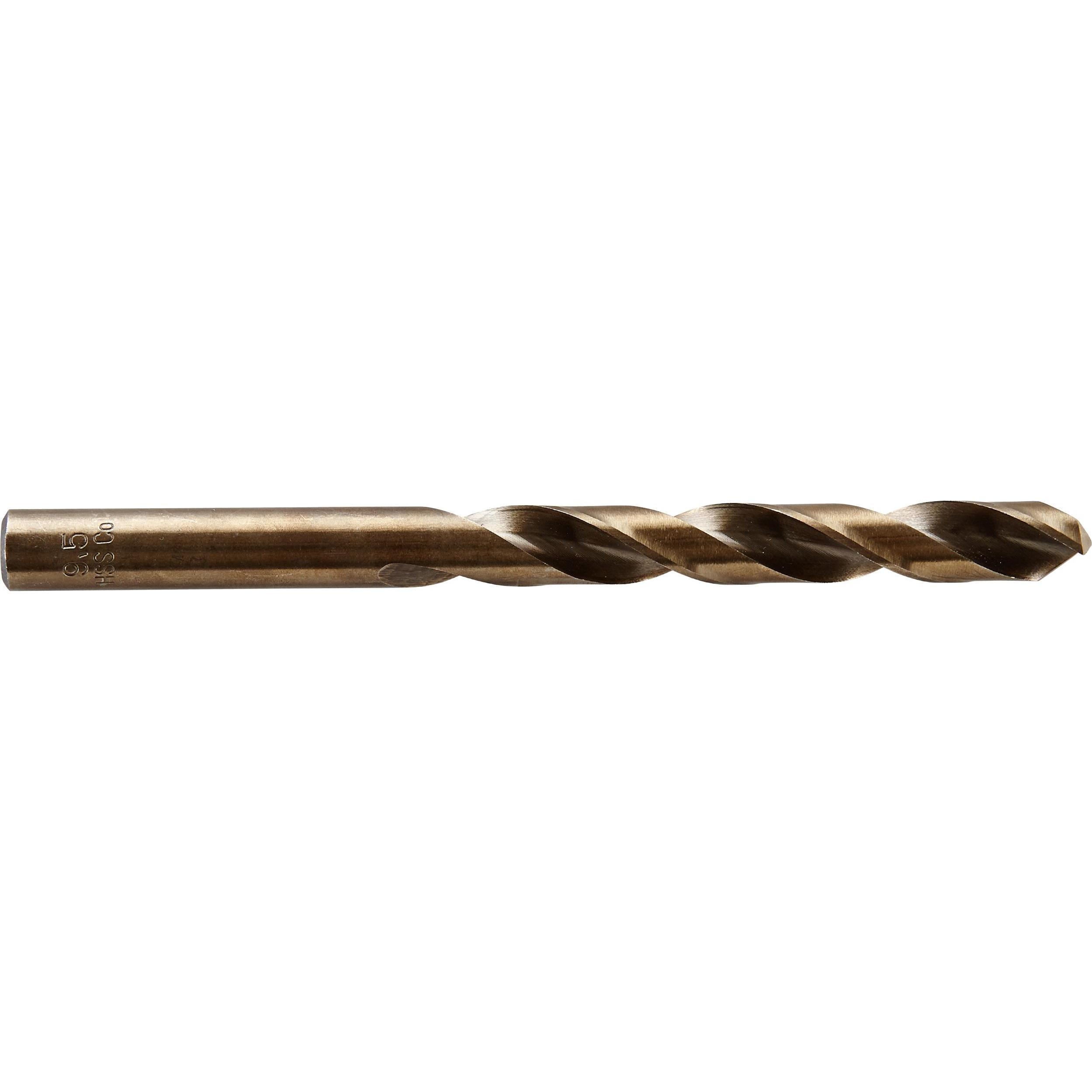 wolfcraft, Bohrereinsatz, Metallbohrer HSS-Co geschliffen, Ø 9,5 mm (9.5 mm)