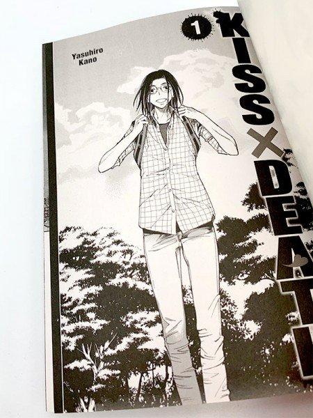 Actual product image Panini Kiss X Death (German, Yasuhiro Kano, 2016)