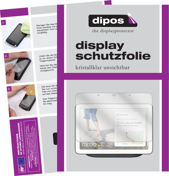Produktbild Dipos Displayschutzfolie Crystalclear (2 Stück, Nest Max)