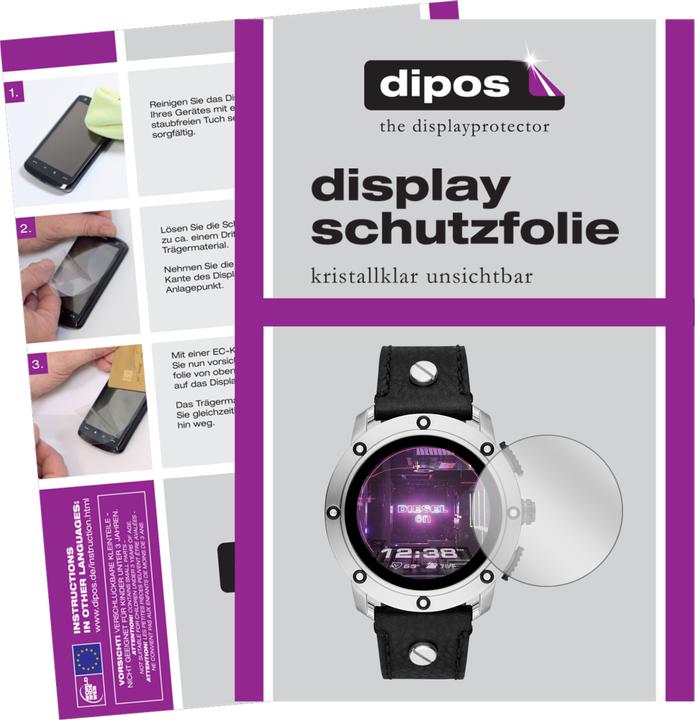 Image du produit Dipos Film de Protection d’écran Crystalclear (Diesel sur la Smartwatch Axial)