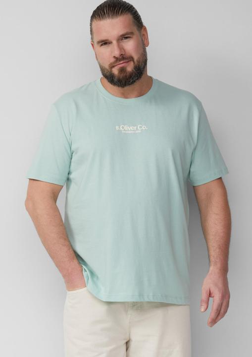 Produktbild S.Oliver T-Shirt T-Shirt aus Baumwolle mit Logo-Print (XXL)