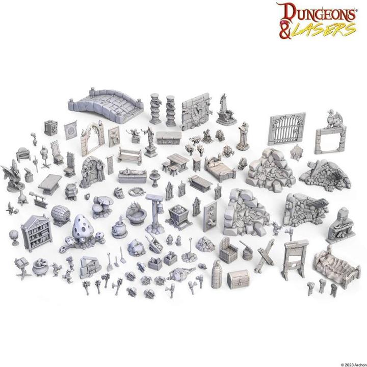 Produktbild Archon Studio Dungeons & Lasers - Fantasy Props Pack