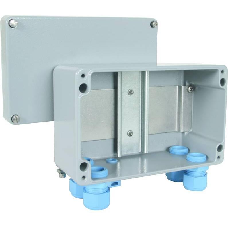 Dehn Aluminiumgehäuse Aufputz IP65 für Ex(i) 906058 (Gehäuse), Elektronikzubehör + Gehäuse