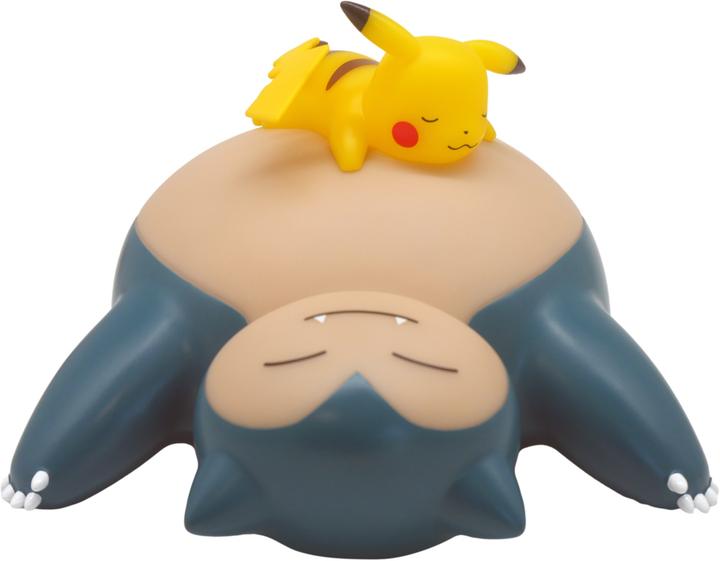 Actual product image Teknofun LED lamp Snorlax + Pikachu 18 cm (touch,lying).