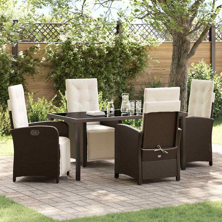 Actual product image vidaXL Garden dining set (160 x 80 x 73 cm)
