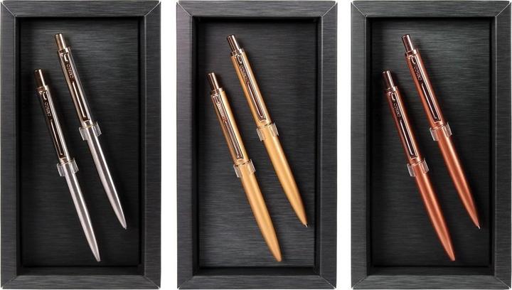 Actual product image Cresco Pen + pencil automatic. Reporter Premium Gift Box