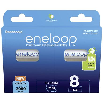 Image du produit Panasonic eneloop (8 pcs, AA, 2000 mAh)