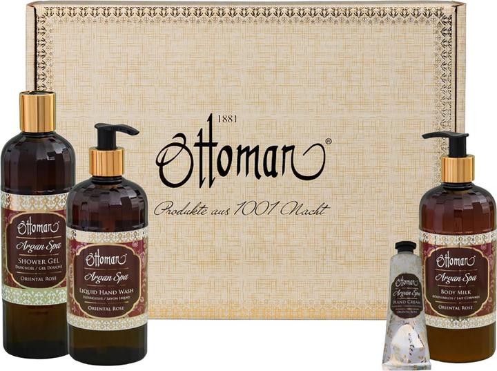 Immagine prodotto Natura Punto Set regalo da 4 con gel doccia, sapone per le mani, latte per il corpo e crema per le mani (Set per la cura del corpo)