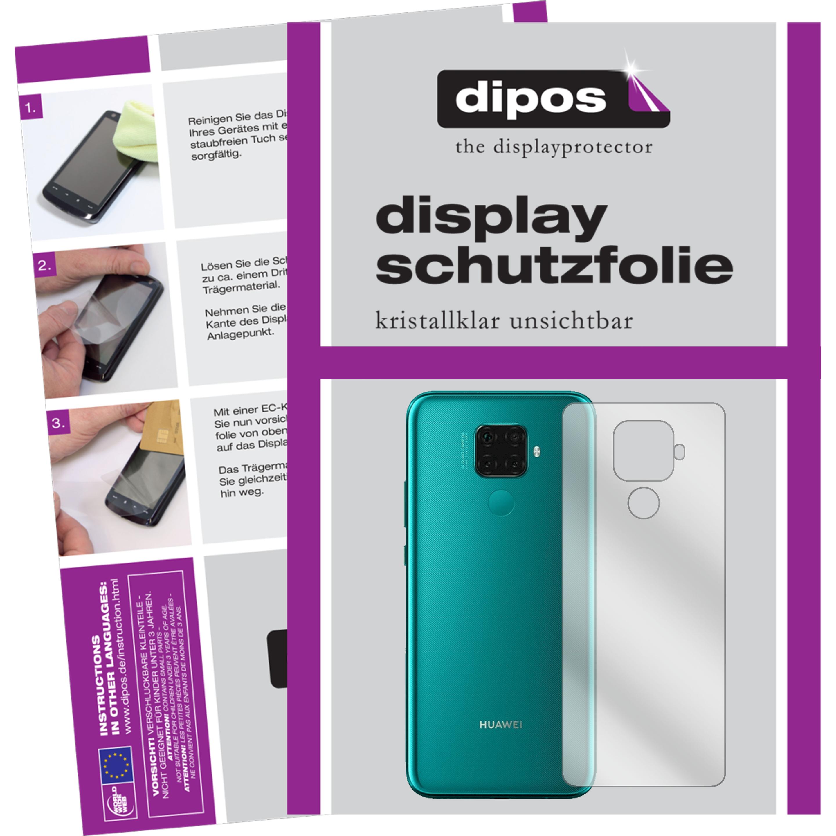 Dipos Displayschutzfolie Crystalclear (6 Stück, Huawei Nova 5i Pro), Smartphone Schutzfolie, Transparent