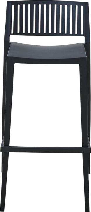 Productafbeelding Siena Garden Barkruk Lane antraciet Polypropyleen/glasvezel frame