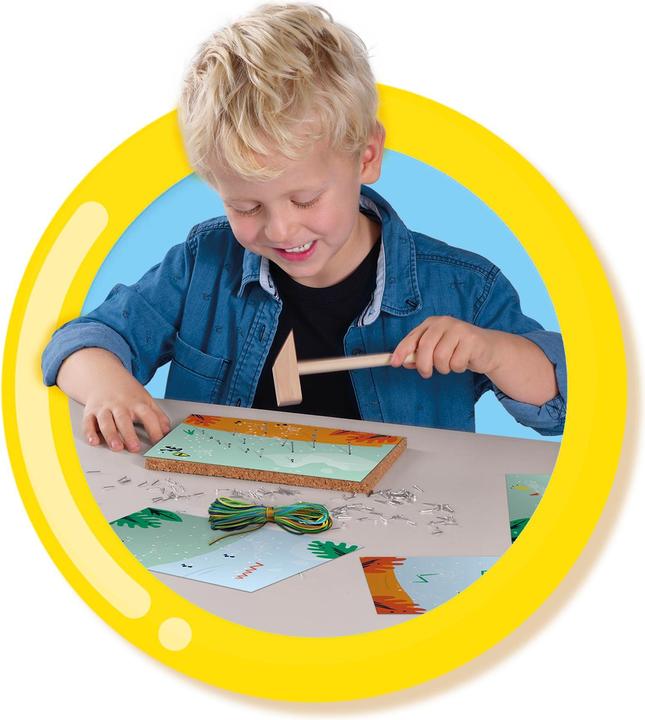 Produktbild Ses Carpenter String Art Dino