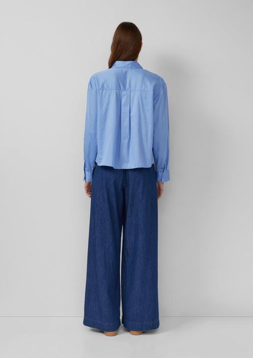 Immagine prodotto s.Oliver Bluse Verkürzte Bluse mit verdeckter Knopfleiste (34)