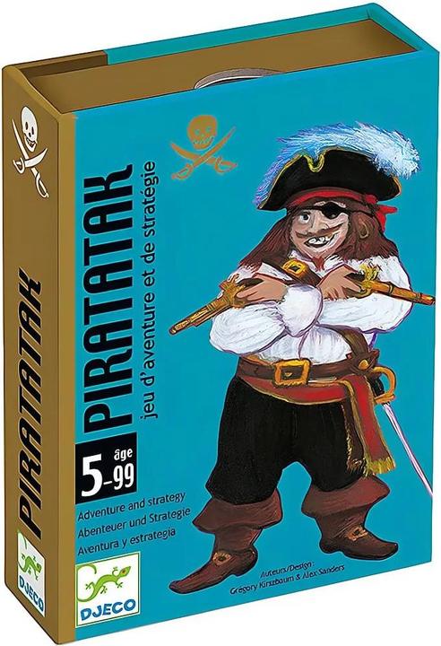 Actual product image Djeco Card game Piratatak (mult) (French, German, 2 - 4 Players)
