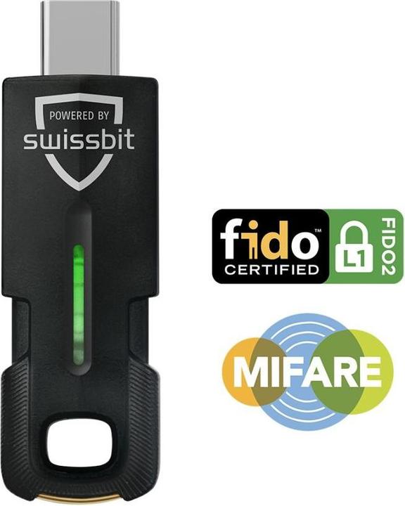 Swissbit iShield Key 2 FIDO2 MIF USB-C