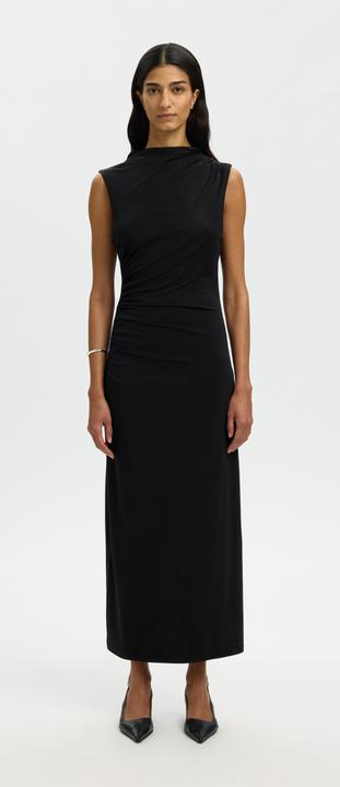 Produktbild Selected Drapiertes Maxikleid (L)