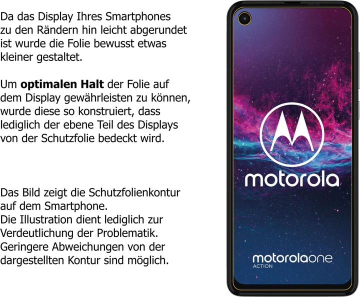 Produktbild Dipos Displayschutzfolie Crystalclear (6 Stück, Motorola One Action)